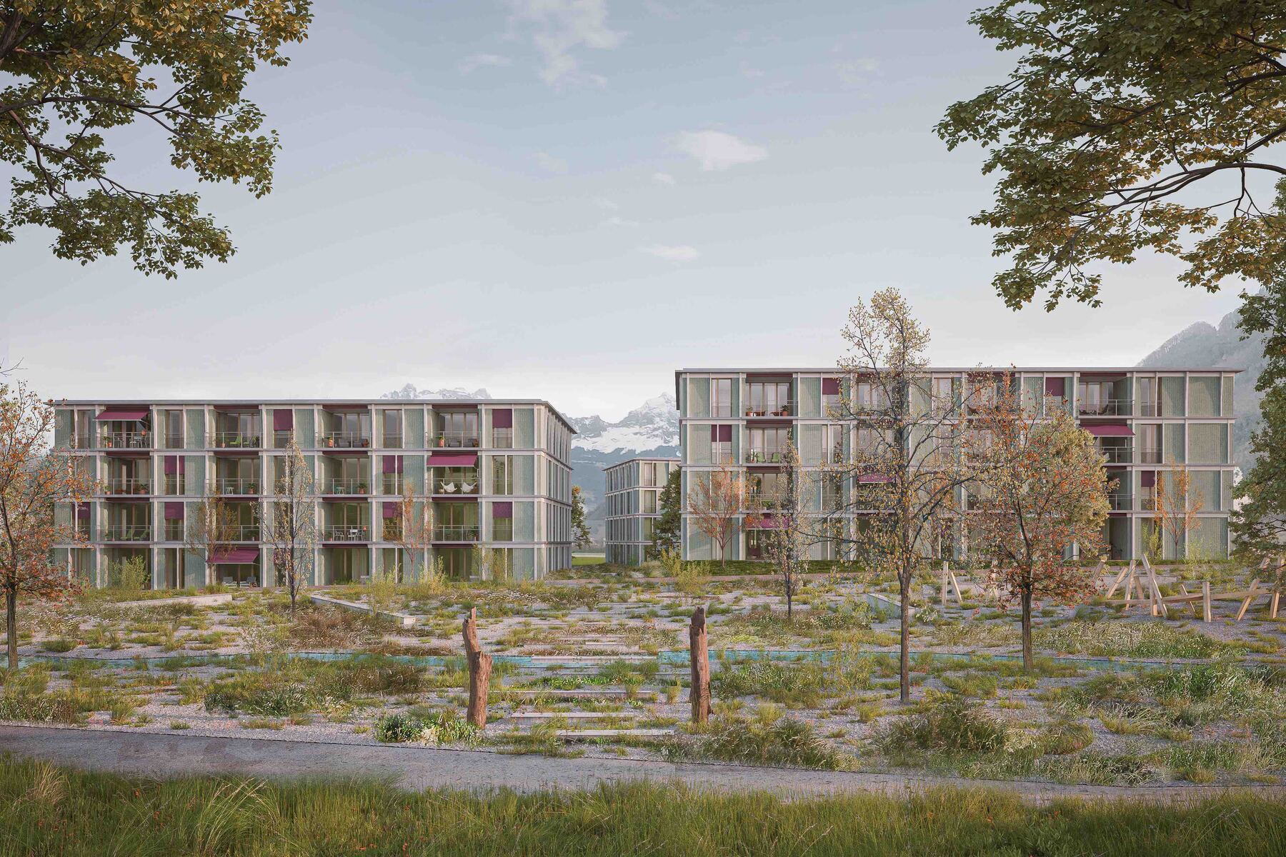 Gestaltungsplan "Giessmättli", Segenstrasse / Grüenmättli, Bilten