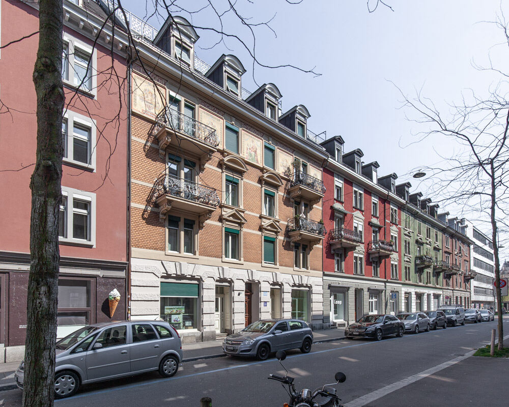 Mehrfamilienhaus, Weststrasse 122, Zürich